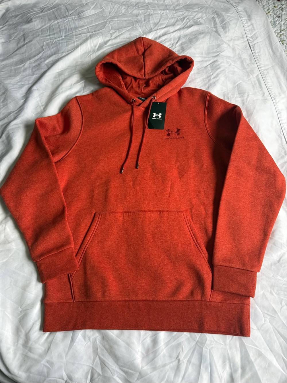 Under Armour Men's Orange Pullover Hoodie